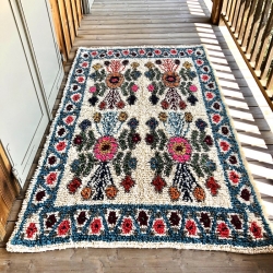 Tapis XL turquoise