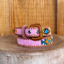 Enfant ceinture rose pâle