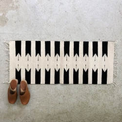 Tapis Etroit Noir