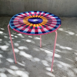 Table Scoubidou Rose Malabar