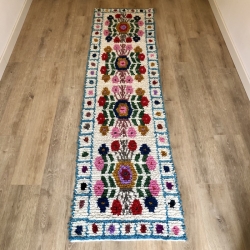 Tapis Extra Long Bleu Ciel