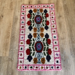 Tapis Medio Rose pâle