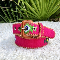 Ceinture rose Fuchsia