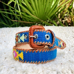 Enfant ceinture Bleu denim
