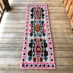 Tapis Couloir Rose
