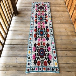Tapis Couloir Bleu ciel...