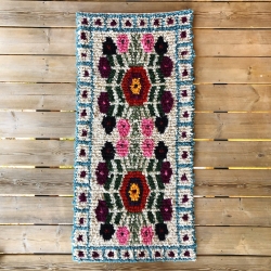 Tapis Atitlán Bleu ciel