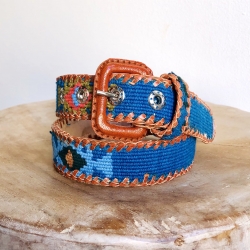 Enfant ceinture Bleu denim