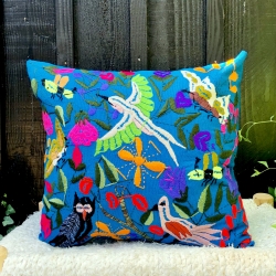 Coussin méxico Azul