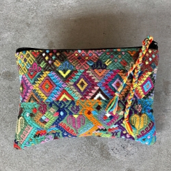 Pochette moyenne vert pastel