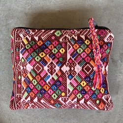 Pochette grande rose