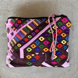 Pochette grande fuchsia